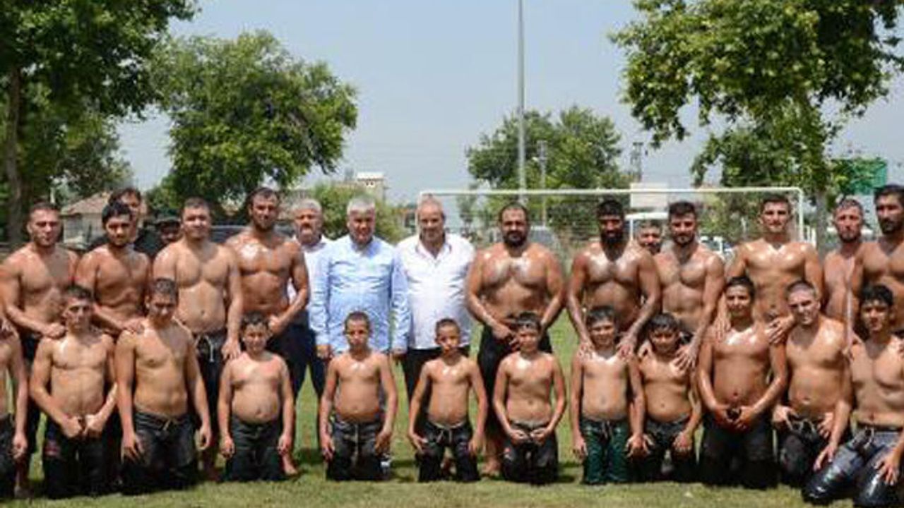 Serikli pehlivanlar Kırkpınar'a hazırlanıyor