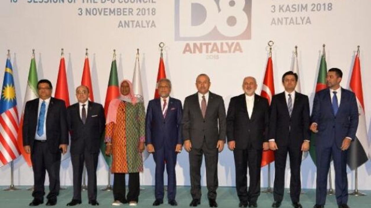 D-8 Dışişleri Bakanlar Konseyi Antalya'da