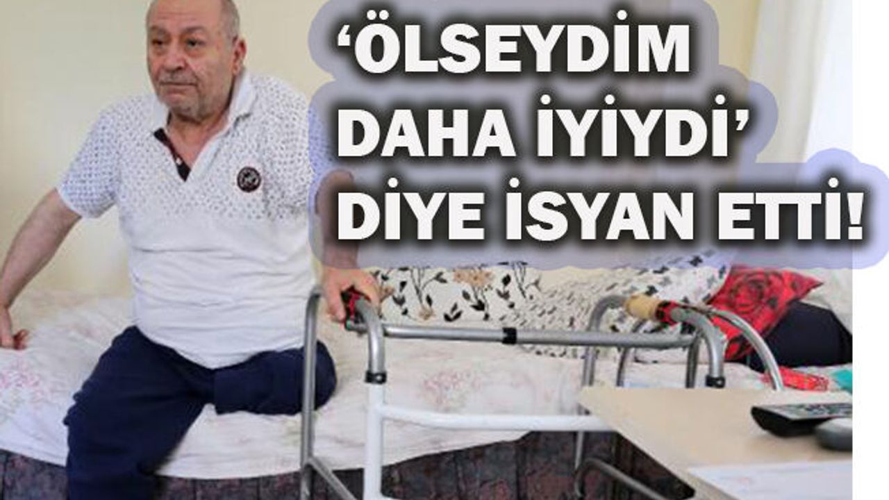 Ayak parmağının kesilmesini beklerken bacağından oldu