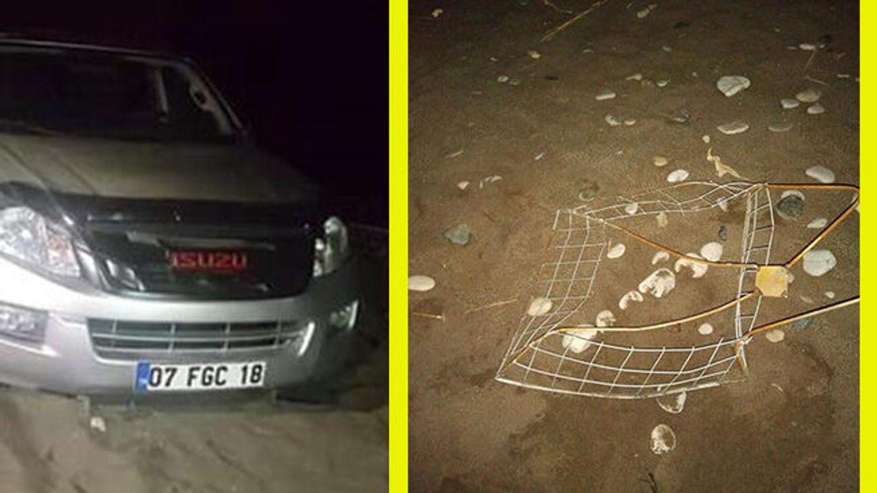 Caretta sahilinde drift yapan sürücünün cezası belli oldu