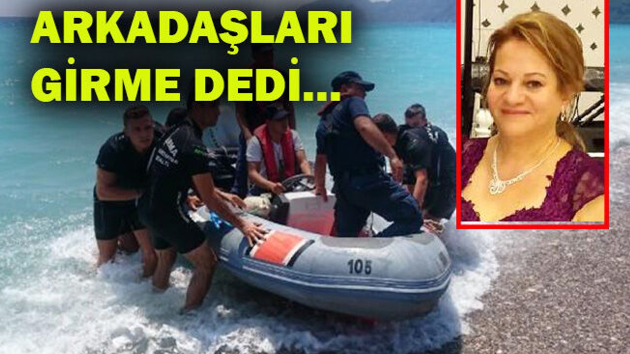 Gece yarısı dalgalı denizde yaşamını yitirdi