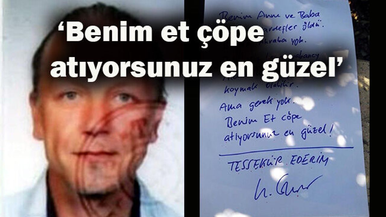 Alman'ın evinden iki not çıktı!