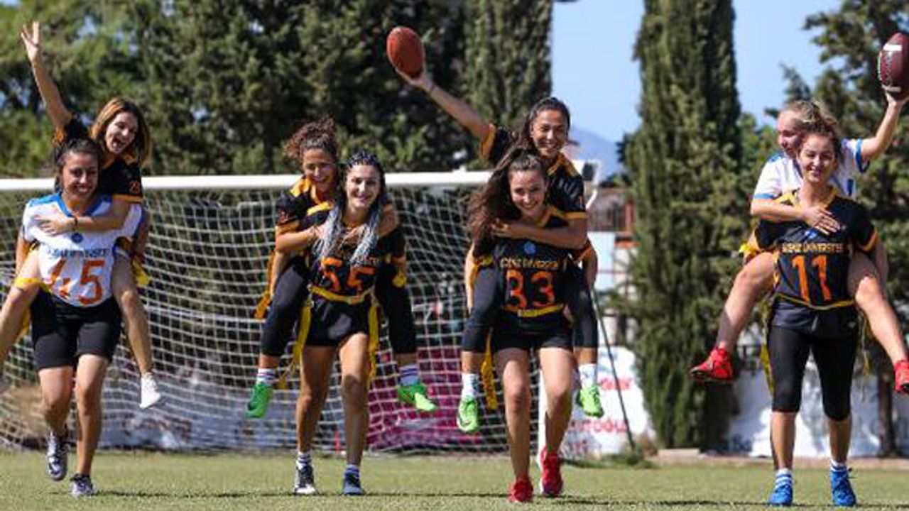 AÜ flag futbol takımı lige hazırlanıyor