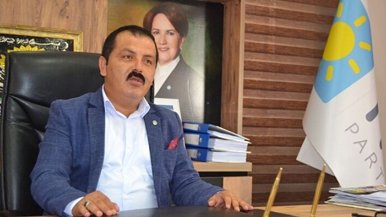 İYİ PARTİ İL BAŞKANI  GÖREVDEN ALINDI