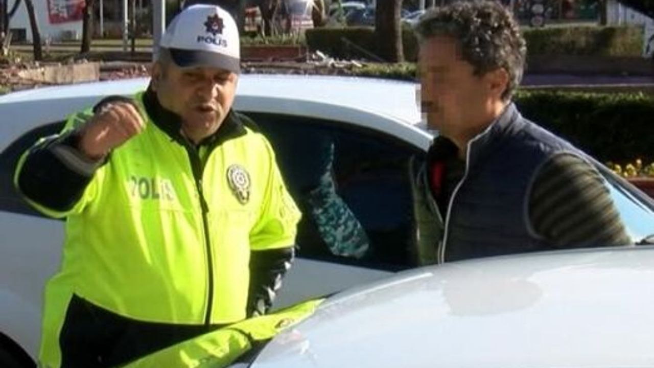 Polisten ceza yazdığı kişiye 'hakaret' suçlaması