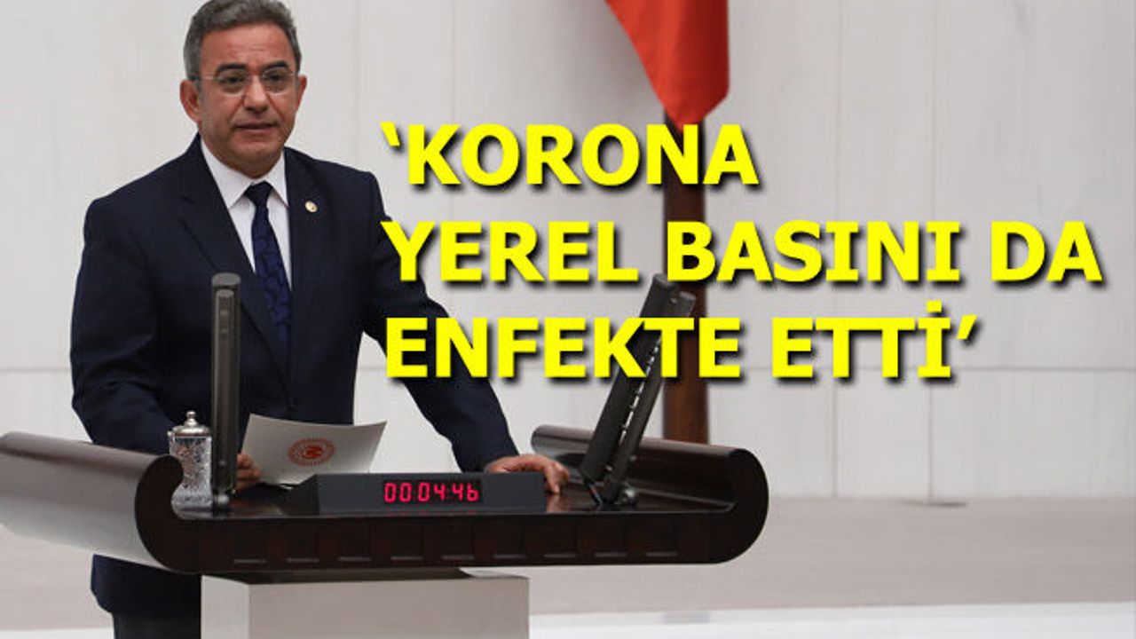 CHP’Lİ BUDAK: “YEREL MEDYA CAN ÇEKİŞİYOR”
