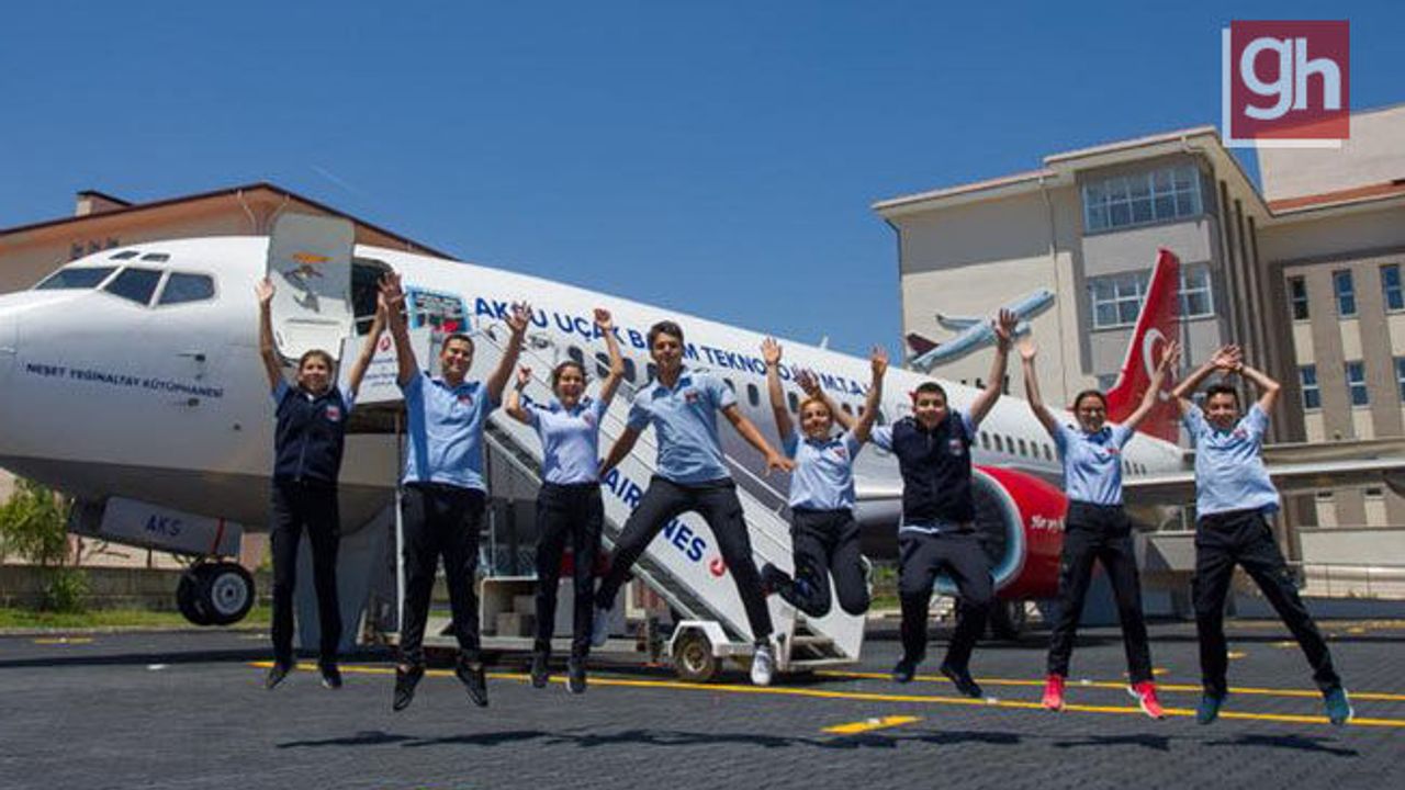 Aksu Uçak Lisesine uçak bakım hangarı yapılıyor!