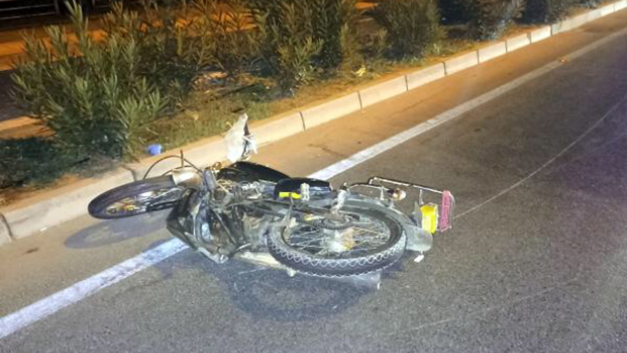 Yaya geçidinde motosikletin çarptığı yaya öldü