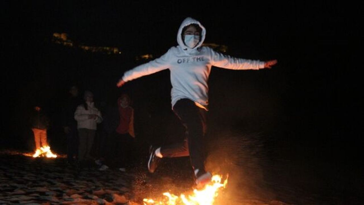 İranlılar Nevruz kutlamaları için Alanya'ya akın etti