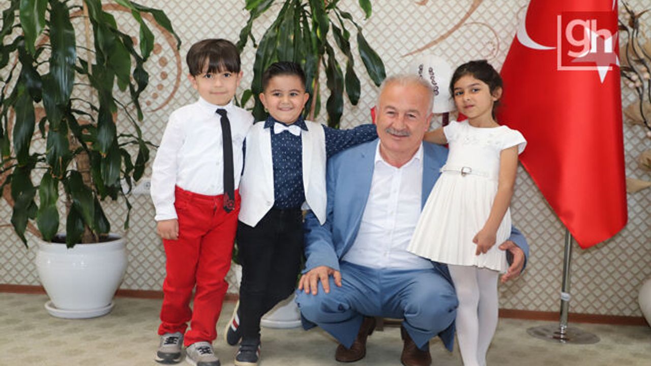 Başkan Şahin 23 Nisan’da koltuğunu çocuklara devretti