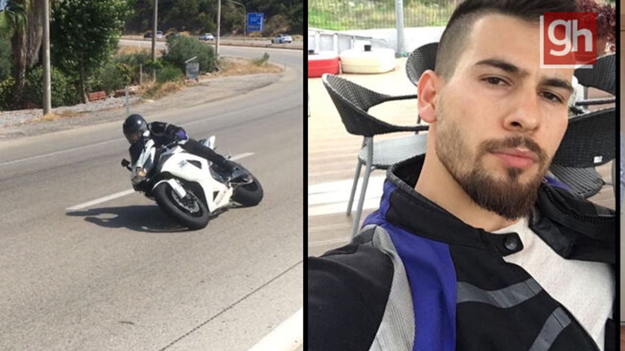 Tutkunu olduğu motosiklet genç sürücünün sonu oldu
