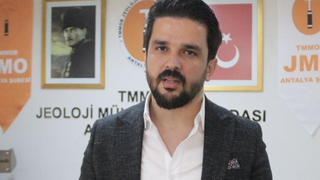 JMO Başkanı Çeltik'ten "Antalya'da alüvyon zemin" uyarısı