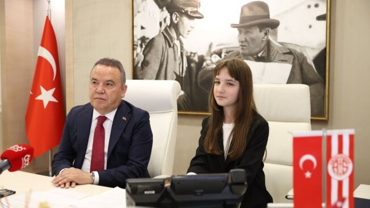  Çocuk Başkanın ilk talimatı yeşil alanların arttırılması oldu