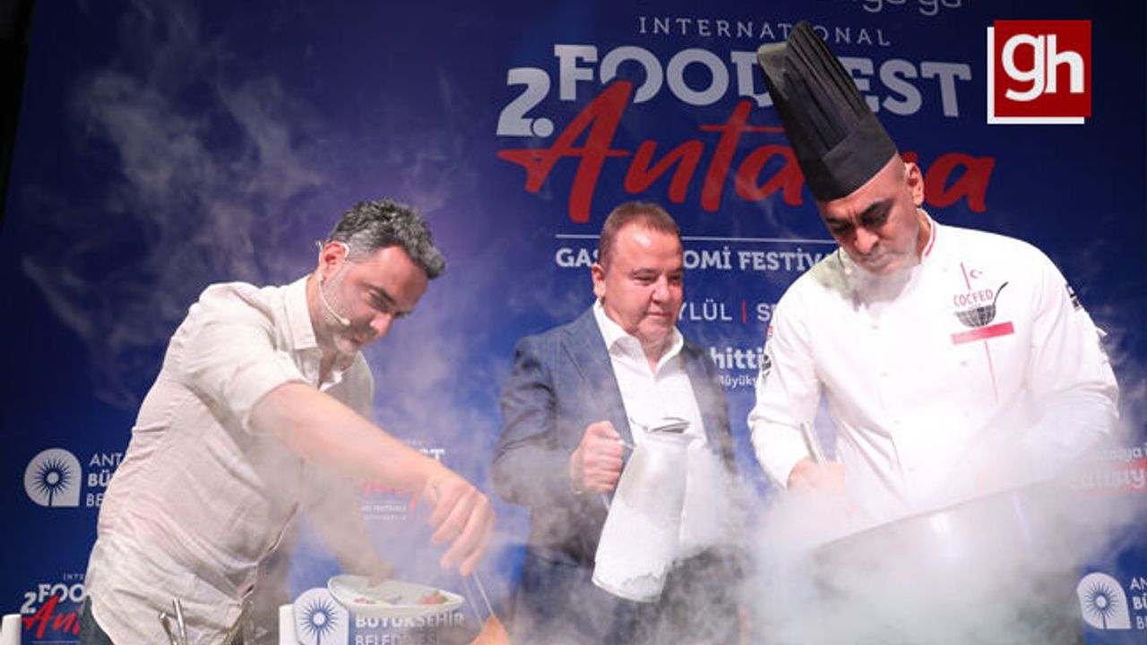 2. Foodfest Antalya Gastronomi Festivali başlıyor