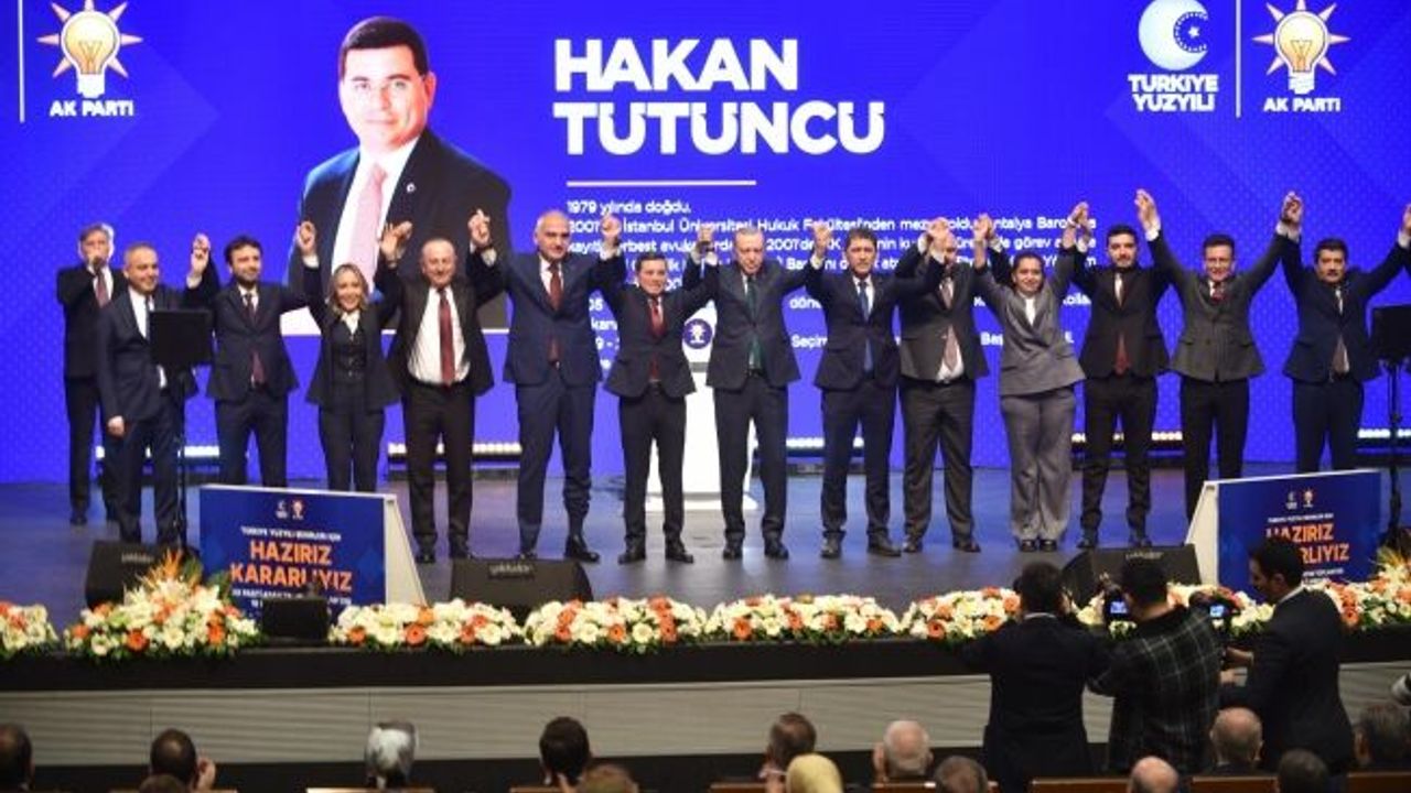AK Parti Adayı Tütüncü: "Antalya'nın gelecek yolculuğuna hazırız"