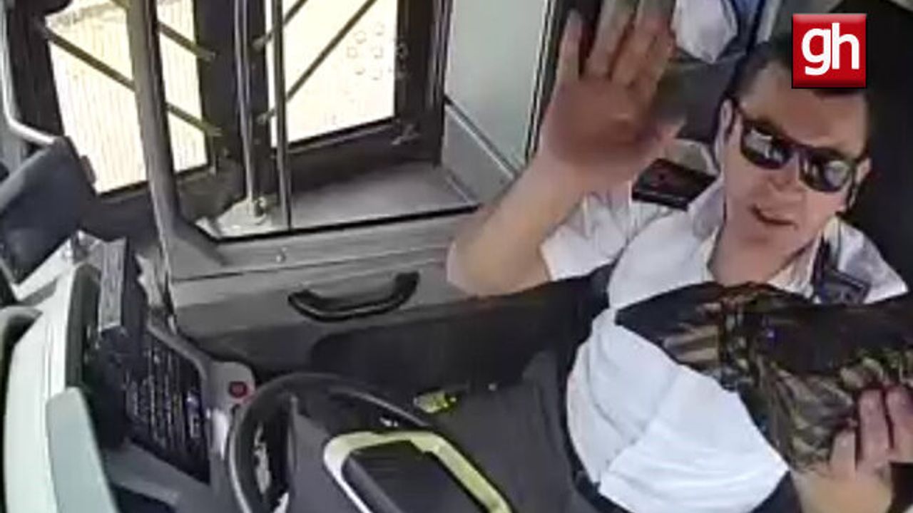 Tır şoförünün 100 bin TL’lik dalgınlığında, imdada halk otobüsü şoförü yetişti