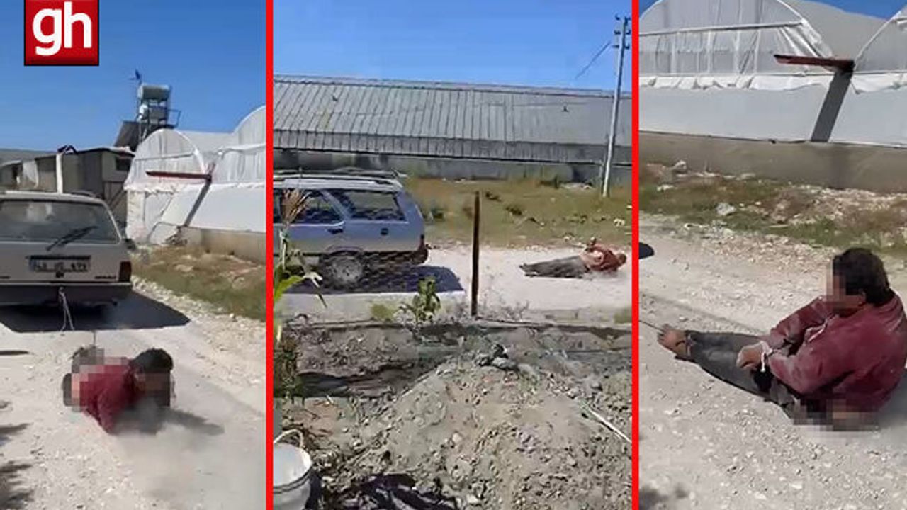 Köpeğine zarar veren adamı otomobile bağlayıp sürükleyen kişi serbest bırakıldı