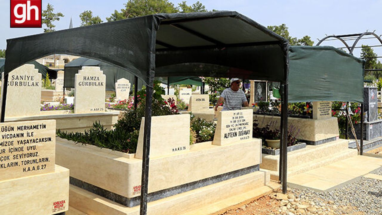 Mezarlıkta 'tente' krizi, belediye ile vatandaşları karşı karşıya getirdi