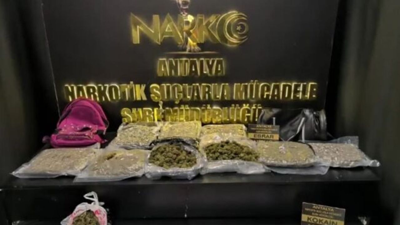 Antalya'da tıra düzenlenen baskında 3 tutuklama