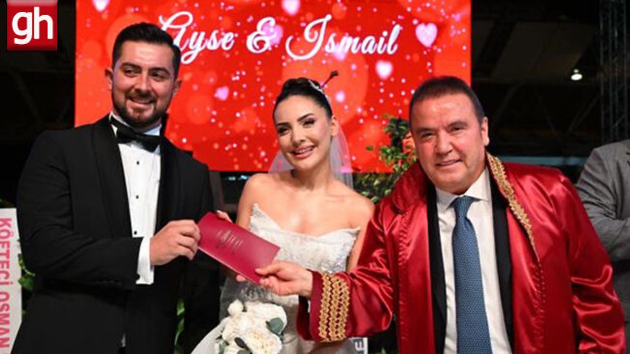 Belediye Başkanı İsa Yıldırım kızını evlendirdi