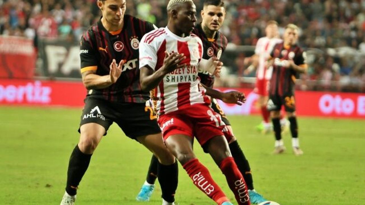 Trendyol Süper Lig: Antalyaspor: 0 - Galatasaray: 3