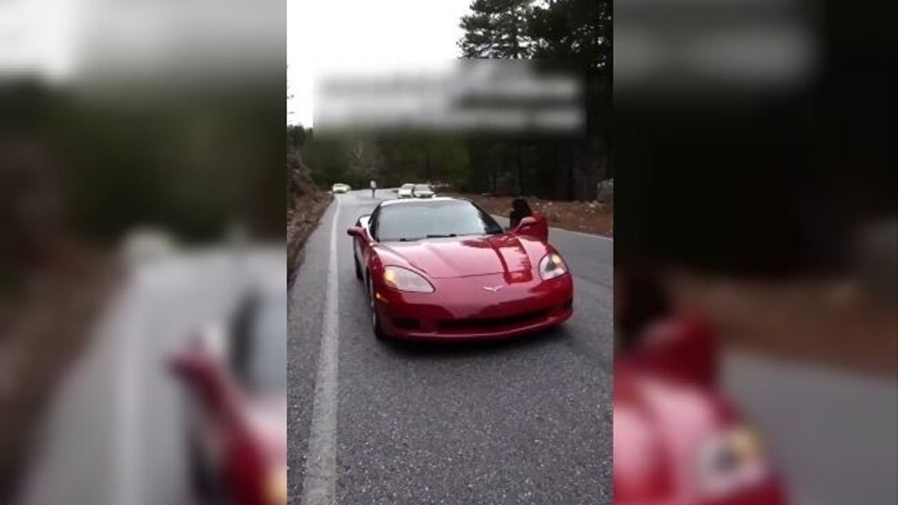 Lüks otomobille drifte 39 bin TL ceza