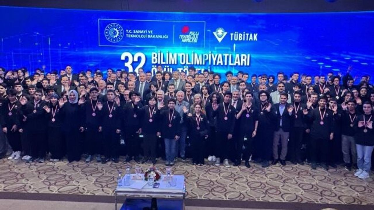 32. Bilim Olimpiyatları Ödül Töreni, ANFAŞ’ta düzenlendi