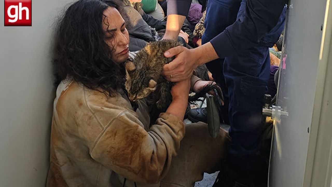 Kedisiyle birlikte çıktığı kaçak Avrupa yolculuğu Akdeniz'de son buldu!