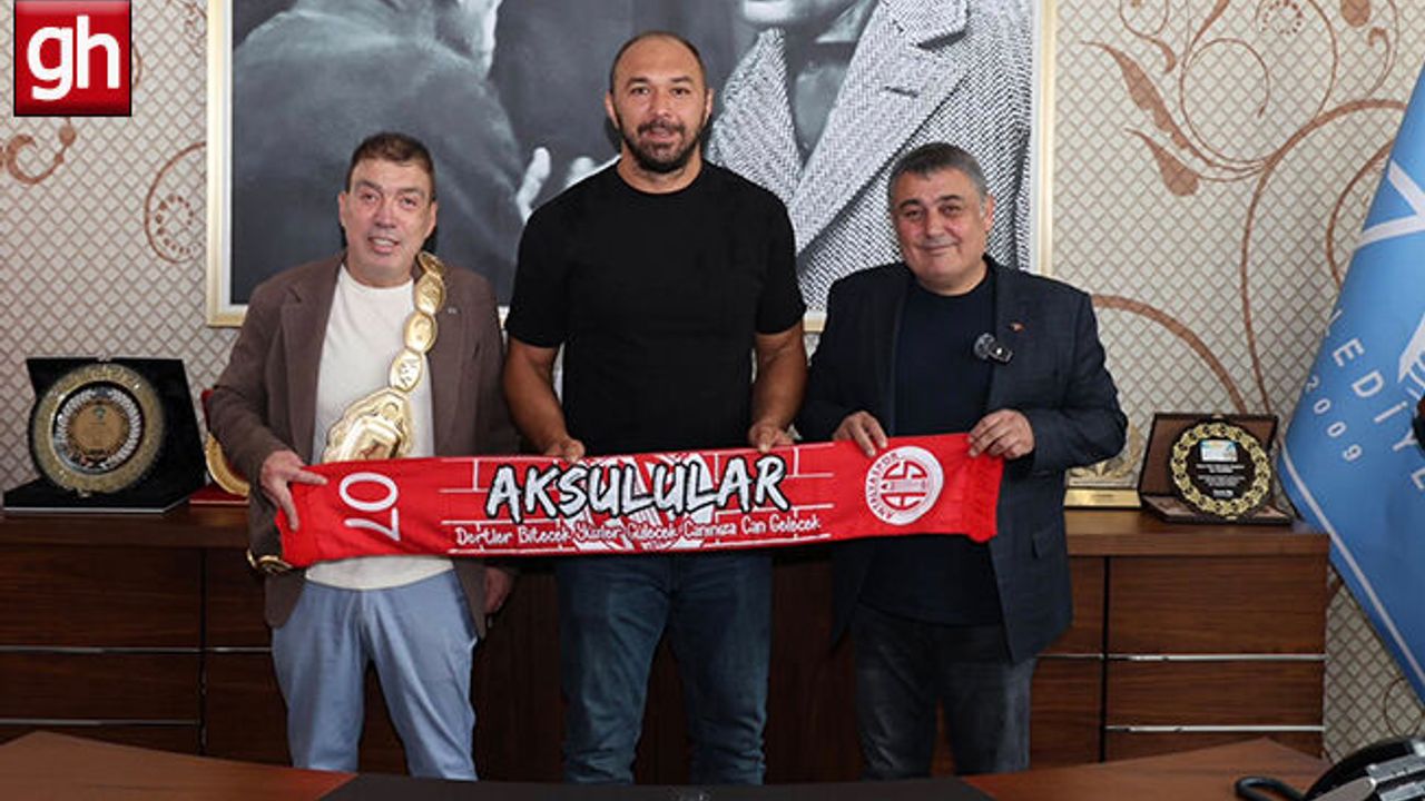 Ali Gürbüz artık Aksu Belediyesi için güreşecek