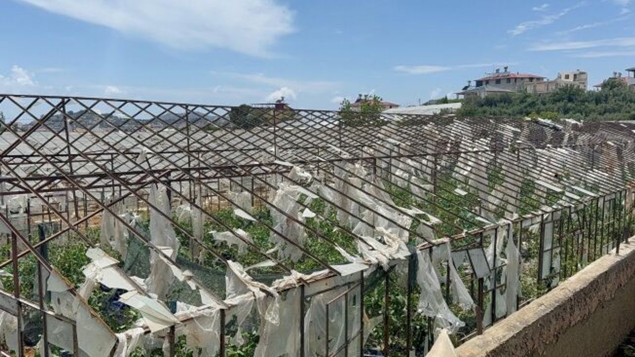 Antalya Gazipaşa'daki hortumun bilançosu belli oldu
