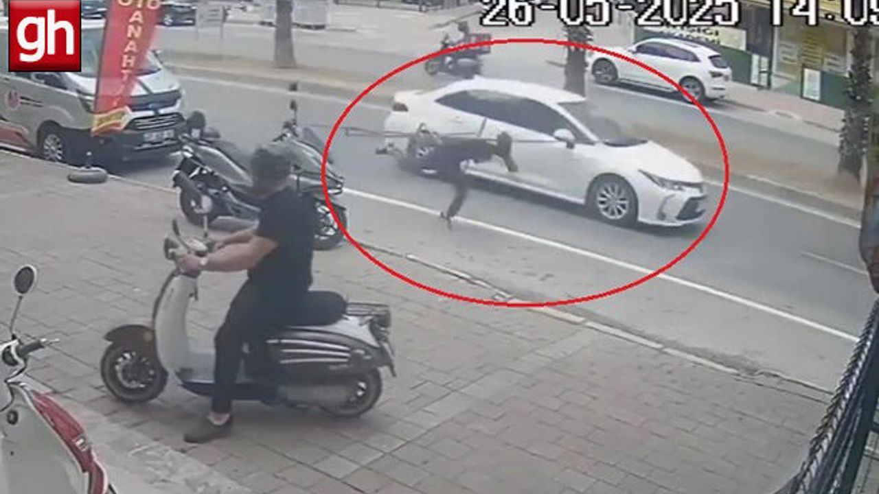 Omzunda su borularıyla yürüyordu... Havada uçtu, kendini yerde buldu!