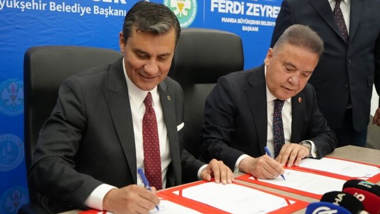 Antalya'nın altyapı yazılımı Manisa'ya taşınıyor