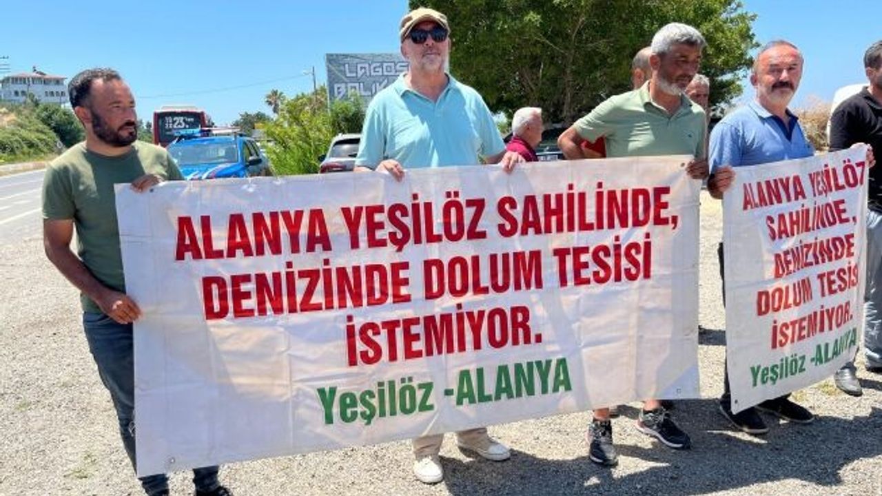 Aytemiz Alanya akaryakıt depolama tesisine tepki