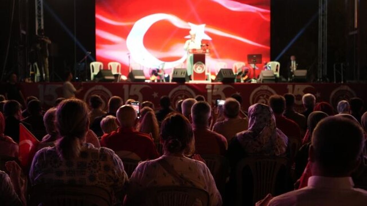 15 Temmuz'da Antalya'da akıl, bilim ve irade vurgusu