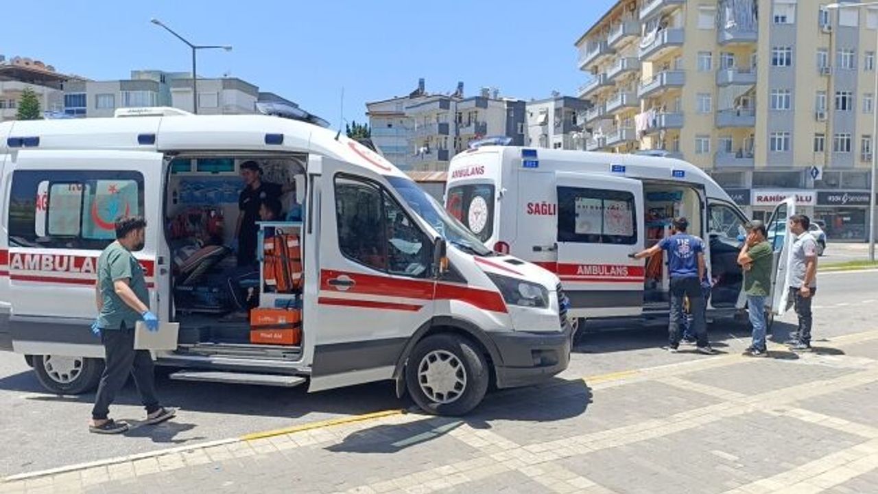 Kazada devrilip, tekrar tekerlerinin üzerine düştü