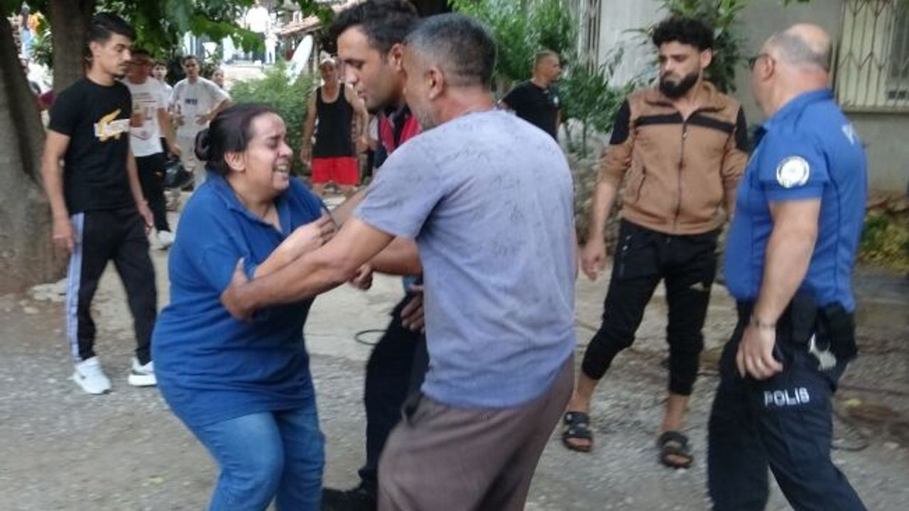  Kızını alevlerin arasından çıkardı, evi gözlerinin önünde küle döndü