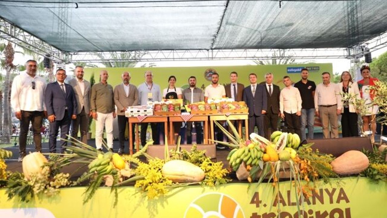 4. Alanya Tropikal Meyve Festivali başladı