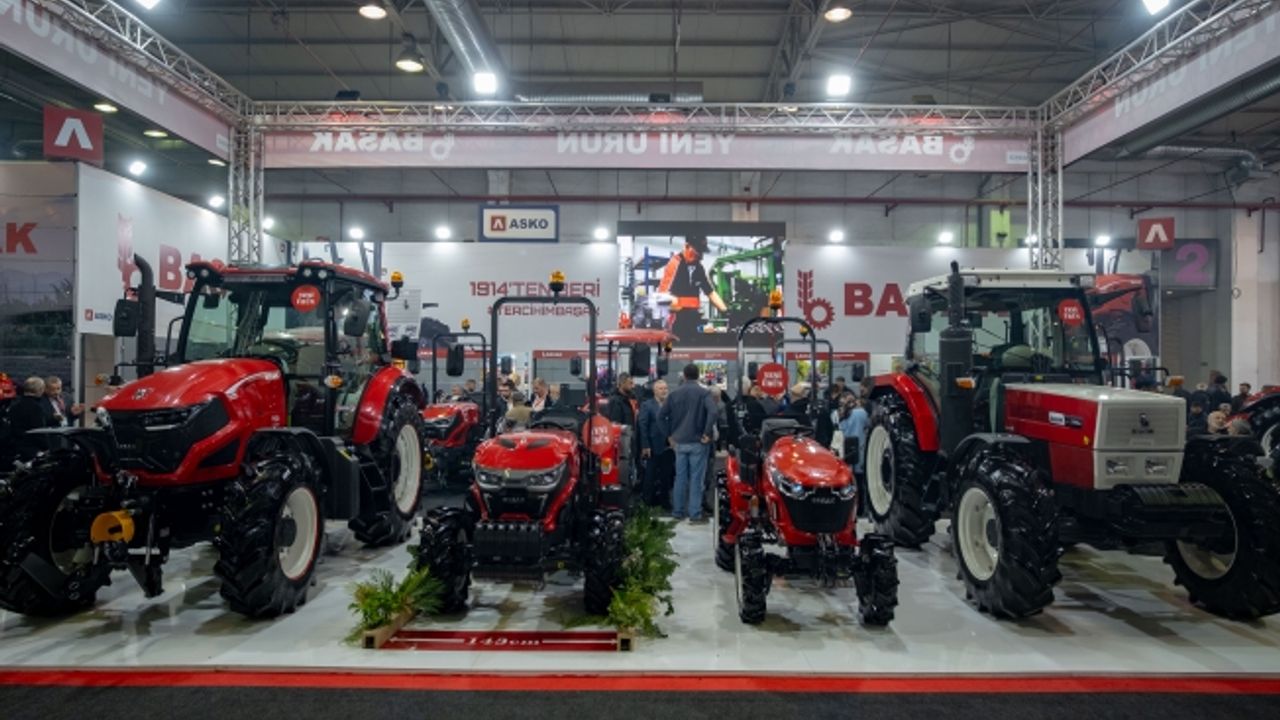 Başak Traktör, Bursa Tarım Fuarı’nda 4 yeni modelini tanıttı