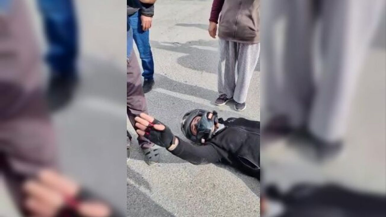 Yaralı hâliyle önce karşı tarafı sakinleştirdi!