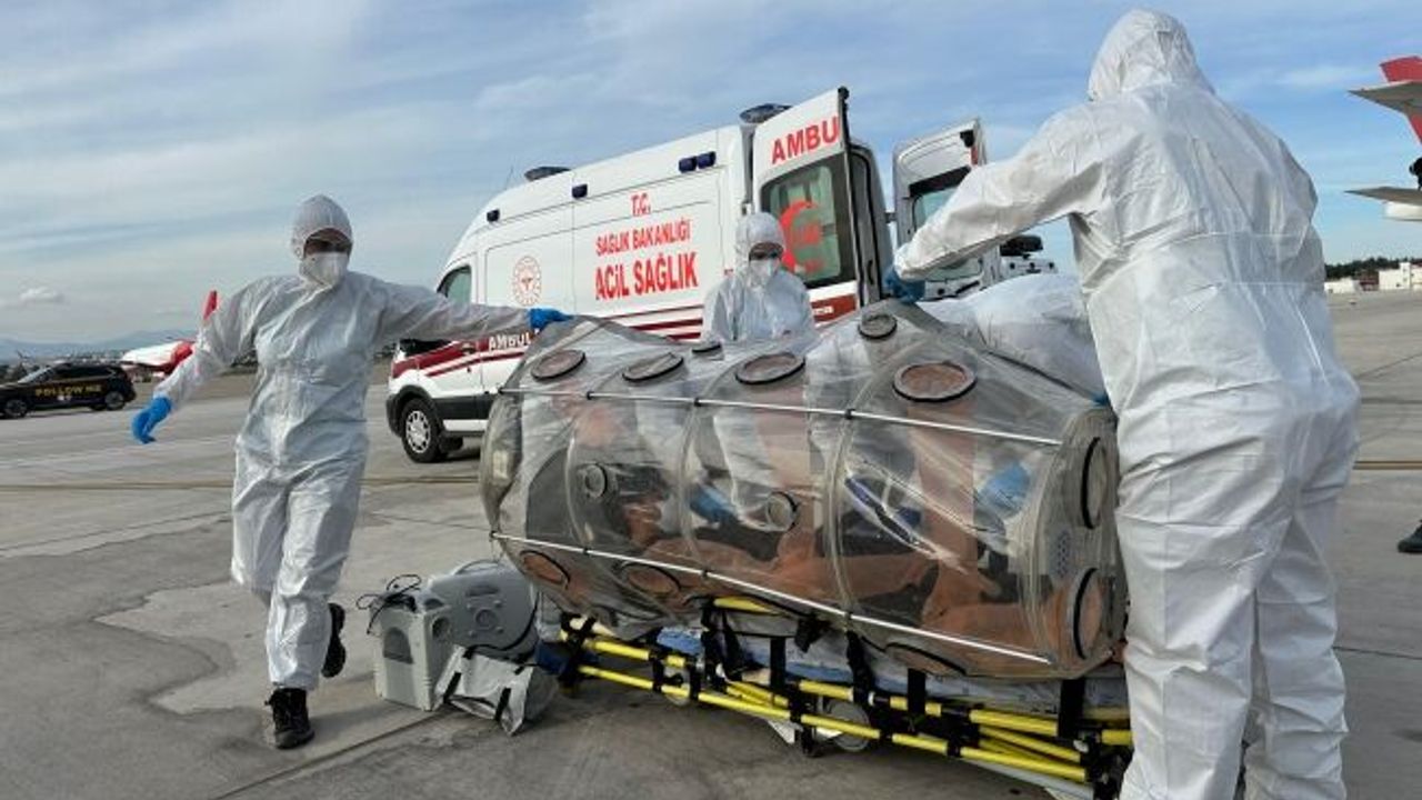 Antalya Havalimanı'nda uluslararası salgın senaryolu "Acil Durum Tatbikatı"