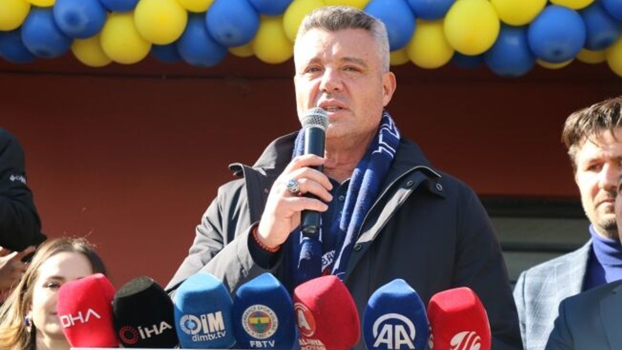 Fenerbahçe Başkanı Saran, Alanya’da kütüphane açılışına katıldı