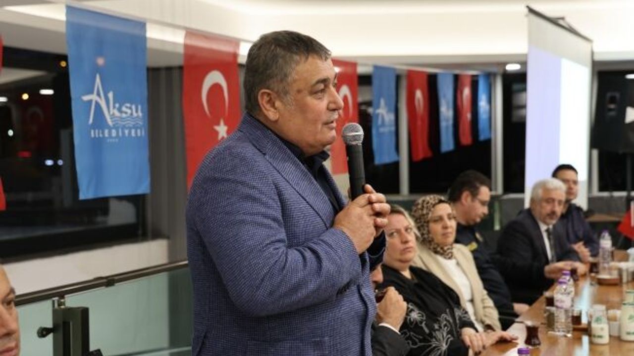 Aksu Belediyesi’nden şehit ve gazi yakınlarına Ramazan’ın ilk gününde vefa sofrası