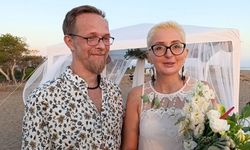  Rus ve Ukraynalı çiftin aşkı Antalya'da nikahla taçlandı