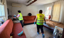 Kepez’den şehit ve gazi evlerinde bayram temizliği