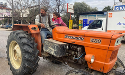 Servis çıkmadı, çözüm traktör ve motorsiklet oldu!
