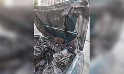 Alanya'da seyir halinde alev aldı!