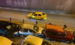 Antalya'da 11 araçlı zincirleme kaza: 1 yaralı