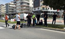 Antalya'da motosikletler çarpıştı!