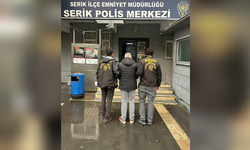 10 yıllık kaçış Serik’te sona erdi!