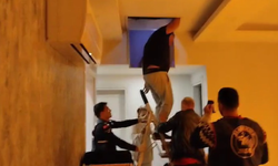 Tavan arasına saklandı jandarmadan kaçamadı